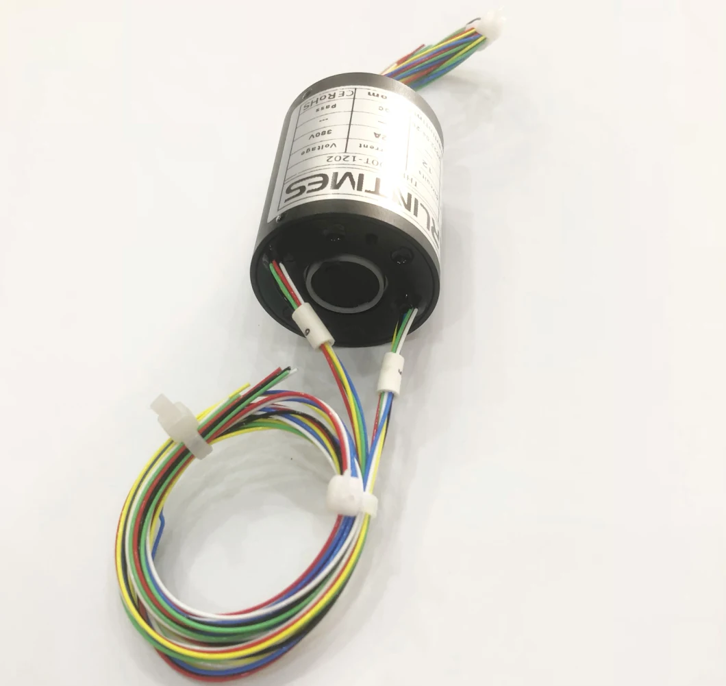 41mm Outer Diameter Slip Ring Assembly/Rotating Connector Without Bore for Cable Wheel Use